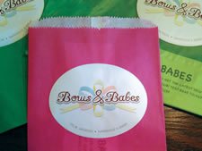 Bow & Babes | Label for Bags and Packages | Naperville IL