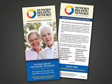 Seniors Helping Seniors | Rack Card | Kane County IL